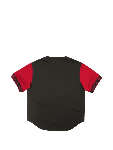 Cămașă Mitchell & Ness plasă negru