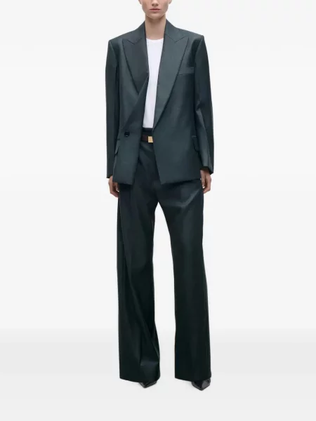 Μπλέιζερ Victoria Beckham διπλόκουμπα πράσινο