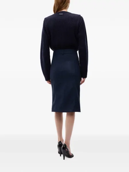 Lung pulover Pinko albastru