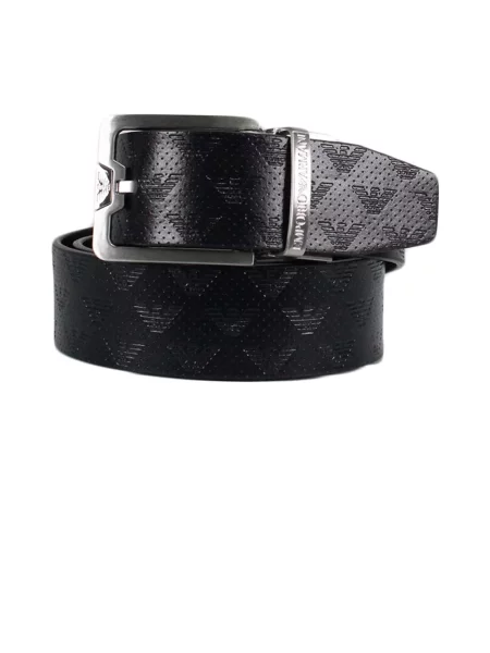 Pasek Emporio Armani czarny