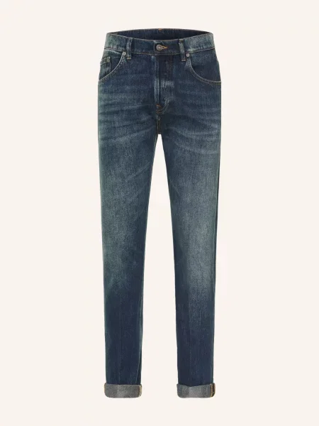 Dondup Jeansy Icon O Kroju Regular Fit blau niebieskie