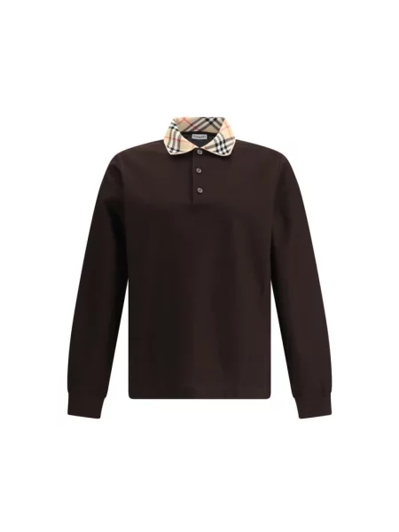 Koszulka polo Burberry czarna