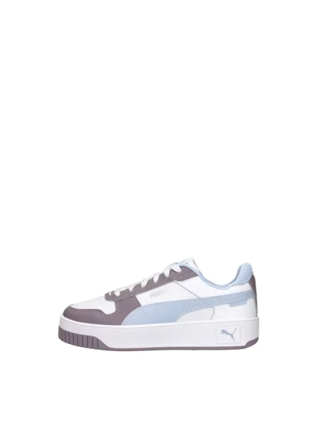 Sneakersy Puma w miejskim stylu fioletowe