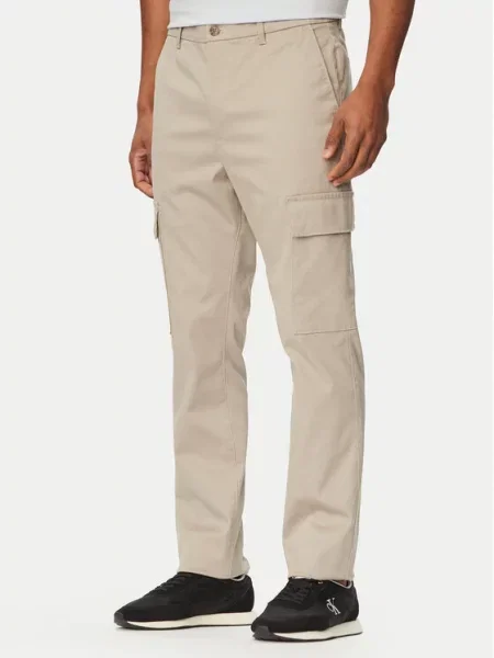 Calvin Klein Pantaloni cargo bej
