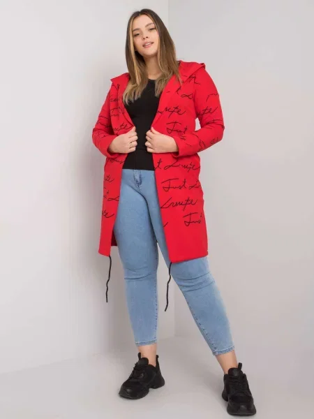 Geacă Fashionhunters roșu