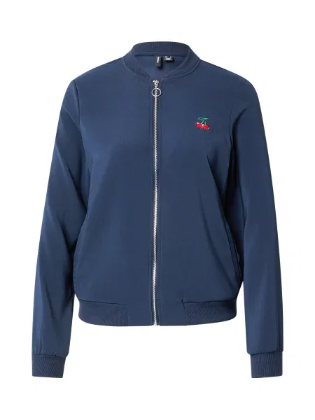 VERO MODA Prehodna jakna VMCOCO mornarska / zelena / temno rdeča