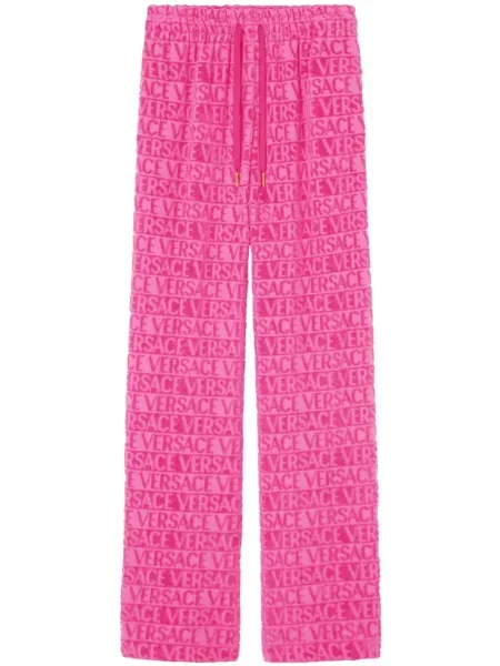 Pantaloni Versace roz
