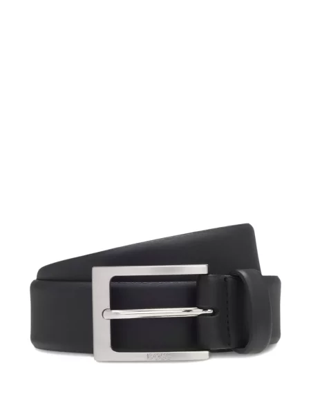 Curea Boss din piele negru