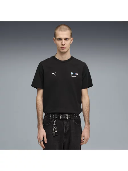 PUMA koszulka BMW M MOTORSPORT Essentials Akcesoria S czarny