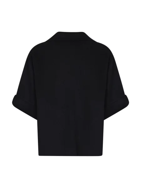 Płaszcz Weekend Max Mara wełniany czarny