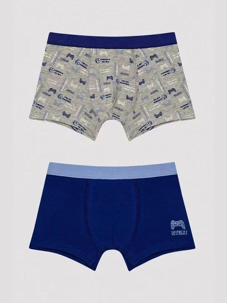 Дитячий Набір трусів Penti бавовна/еластан синій