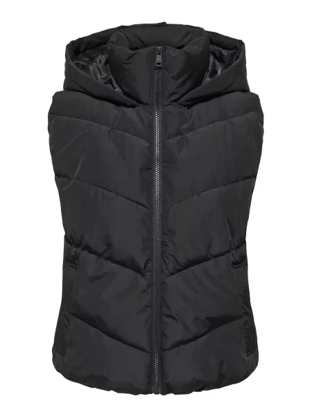 ONLY Vestă ONLCLAIR' negru