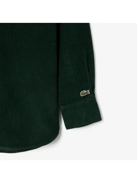 Рубашка Lacoste зеленая