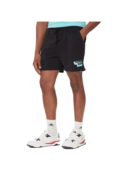 Džínové šortky Tommy Jeans černé