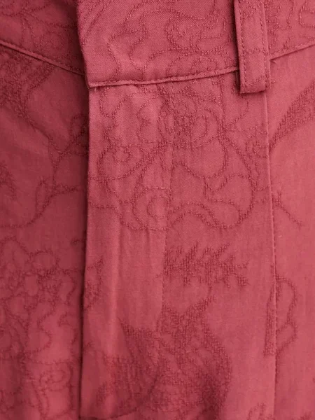 Spodnie Hoss Intropia w kwiatki różowe