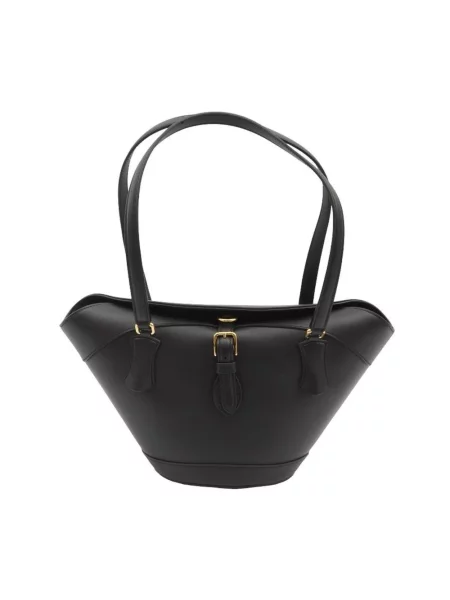 Spodnie Dolce And Gabbana skórzane czarne