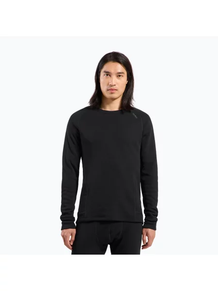 Кофта термоактивна ODLO Active X-Warm Bl Top Crew Neck black чорний