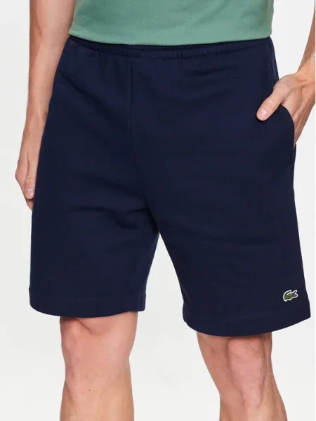 Къс панталон Lacoste тъмносиньо