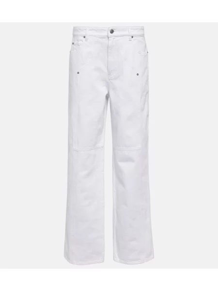 Blugi drepți Marant Etoile alb
