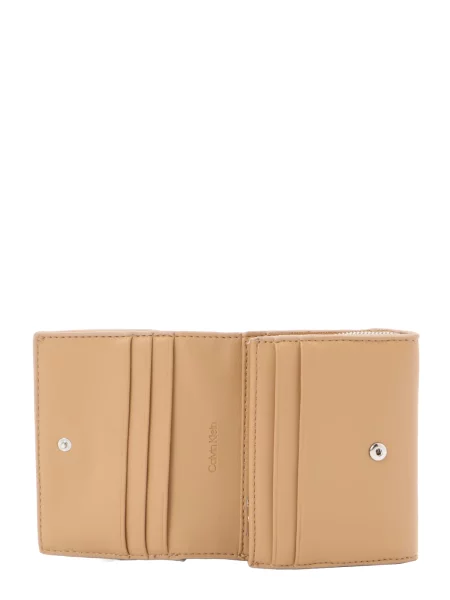 Calvin Klein Portofel BOLD cappuccino maro