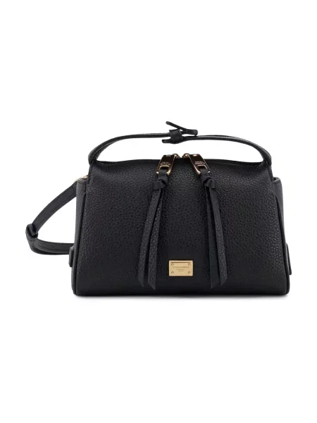 Torebka Dolce And Gabbana skórzana czarna