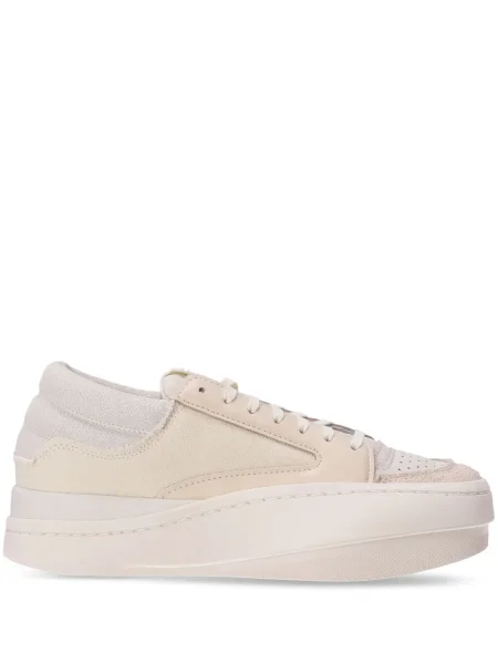 Sneakerși Y-3 din piele alb