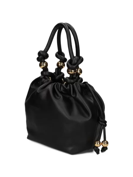 Klobouk Love Moschino s autogramem černý