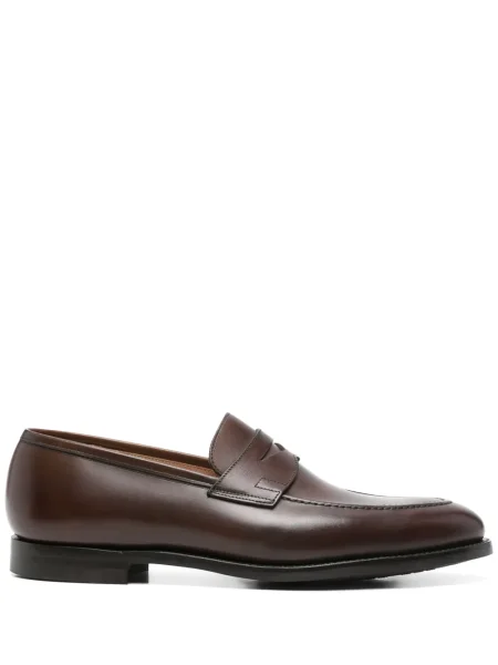 Pantofi loafer Crockett & Jones maro