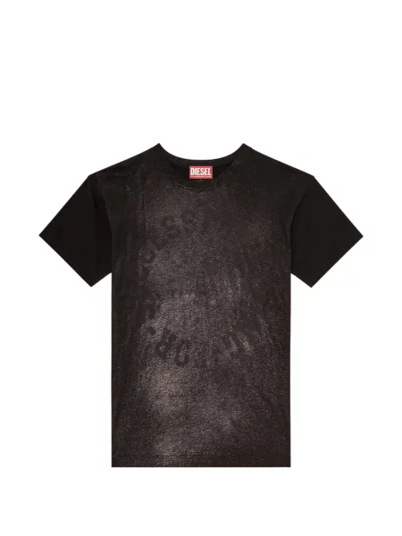 Tricou Diesel cu imagine negru