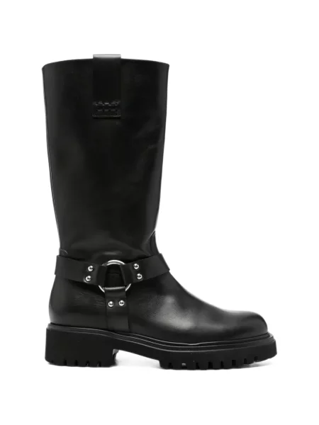 Botine Guglielmo Rotta chunky negru