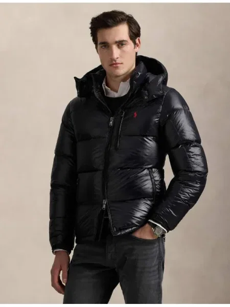 Polo Ralph Lauren Téli dzseki piros fekete