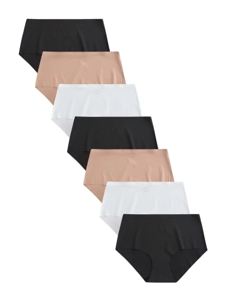 Next Slip pielii / negru alb