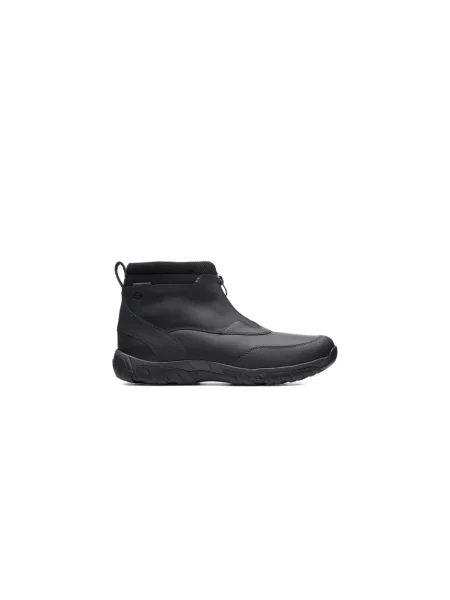 Botine Clarks din piele negru