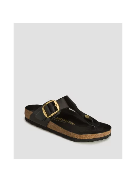 Papuci Birkenstock cu cataramă negru