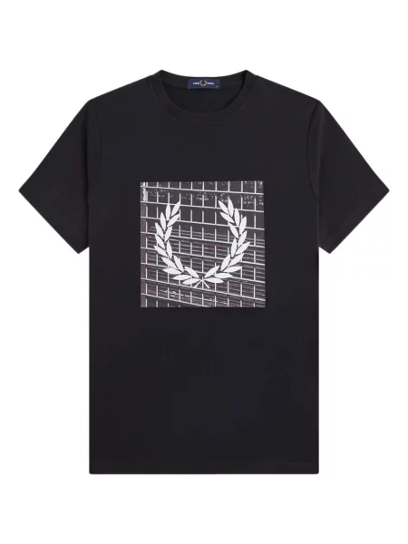 Tričko Fred Perry čierna