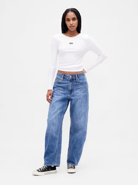 Tricou Gap cu autograf alb