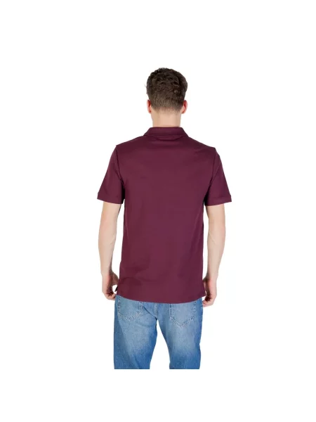 Koszulka polo Lyle & Scott czerwona