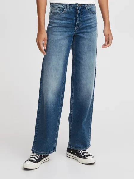 ICHI Jeans TWIGGY denim albastru