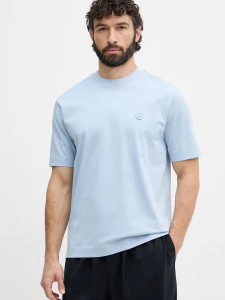 BOSS tricou bărbătesc din C-Tames 98 albastru