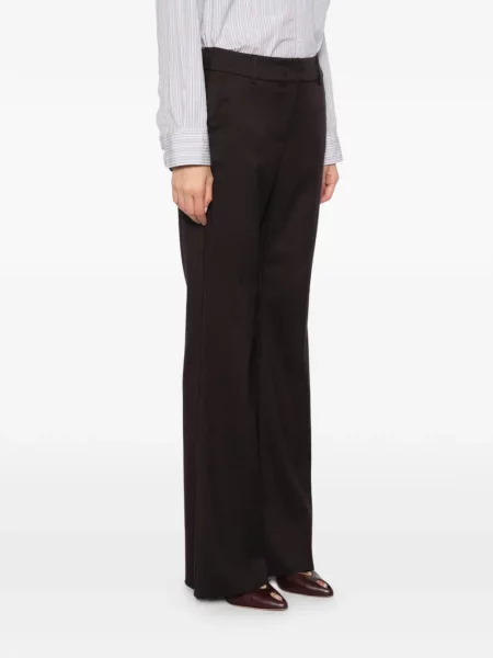 Pantaloni Pennyblack evazate maro