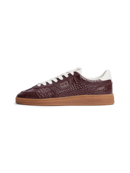 Tommy Jeans Nízke tenisky burgundská biela