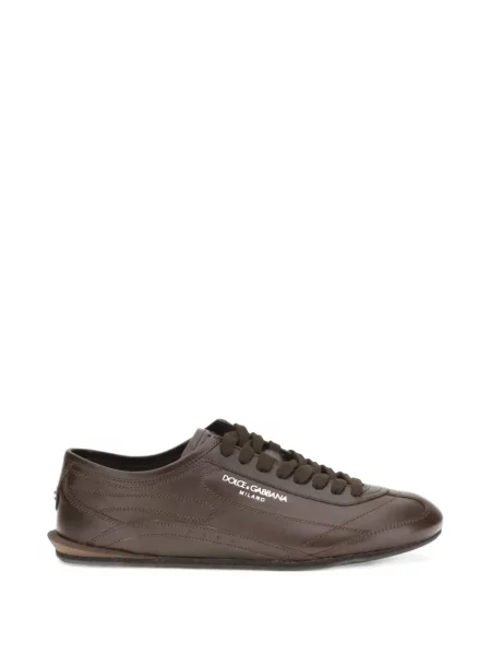 Sneakerși Dolce & Gabbana cu imagine maro