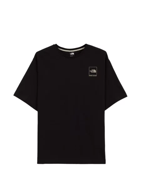 Tricou The North Face cu imagine negru