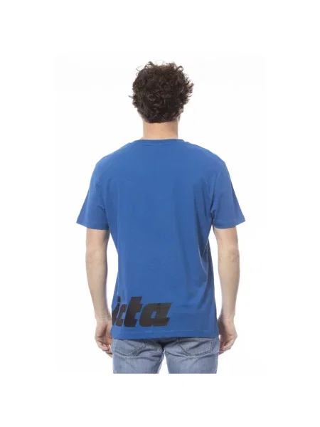 Koszulka Invicta z krótkim rękawem z logo niebieska