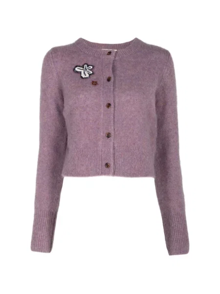 Cardigan Alemais violet