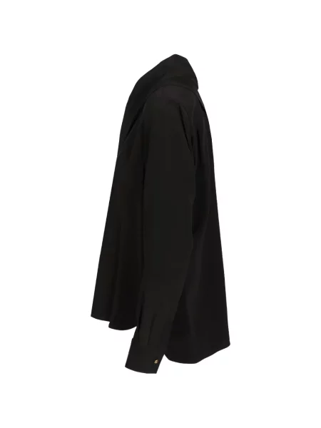 Cămașă Max Mara de mătase negru