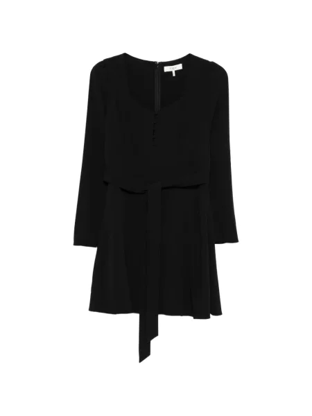 Rochie mini Chloé cu legături negru