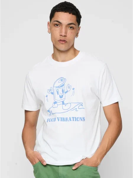 Tricou Mister Tee alb