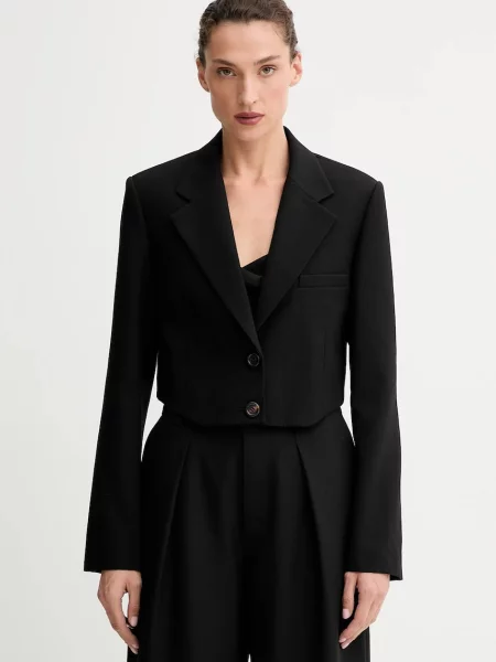 Volnen suknjič Miss Sixty črna