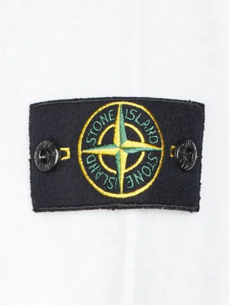 Hanorac Stone Island cu strasuri alb